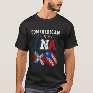 Camiseta Adn Dominicana Y Puerto Rico