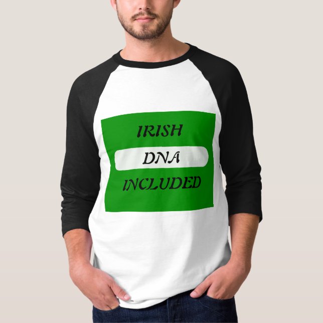 Camiseta ADN irlandés  (Anverso)