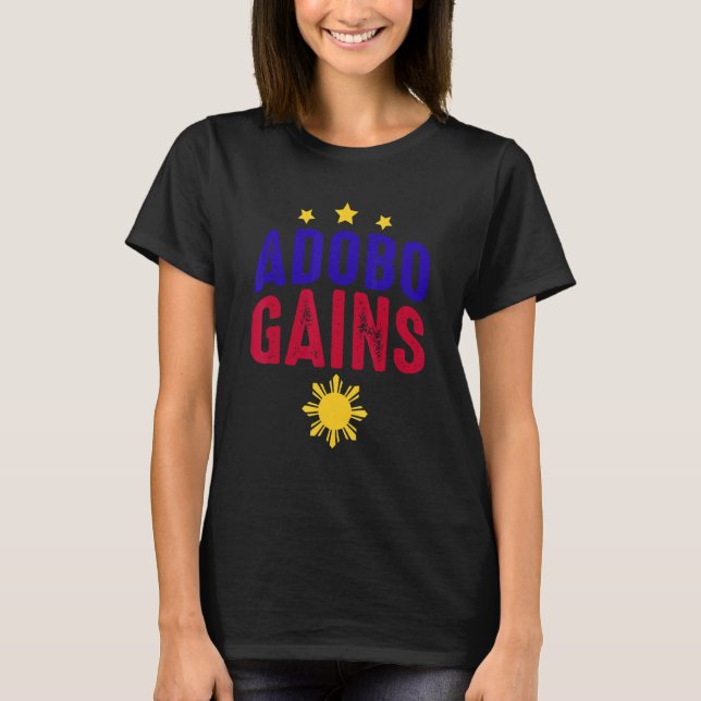 Camiseta Adobo gana pollo con salsa de soja de Filipinas (Anverso)