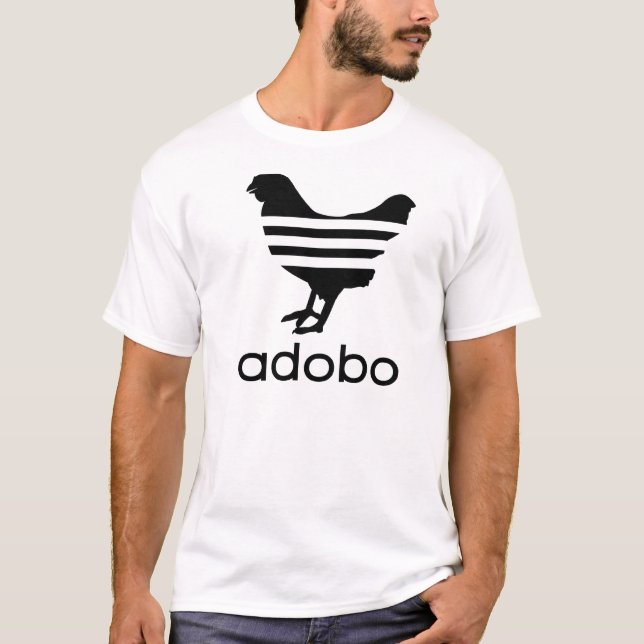 Camiseta Adobo negro (Anverso)