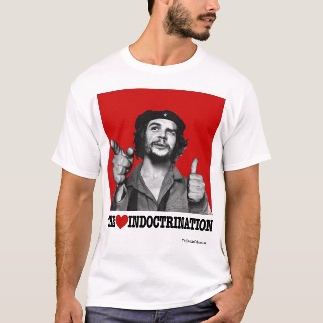 Camiseta Adoctrinamiento del corazón de Che (Anverso)