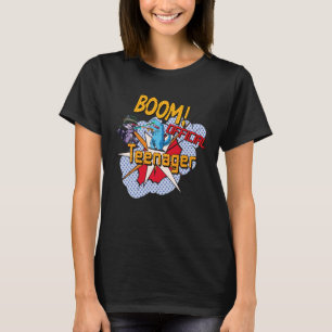 Camiseta Adolescente de 12 años jugador de laser tag Lasert