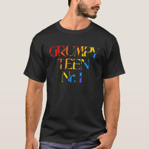Camiseta Adolescente Grumpy No 1 Adolescente Divertido