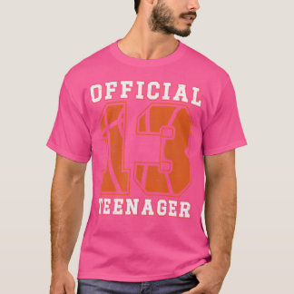 Camiseta Adolescente Oficial 13.º Nacimiento Fiesta Basketb