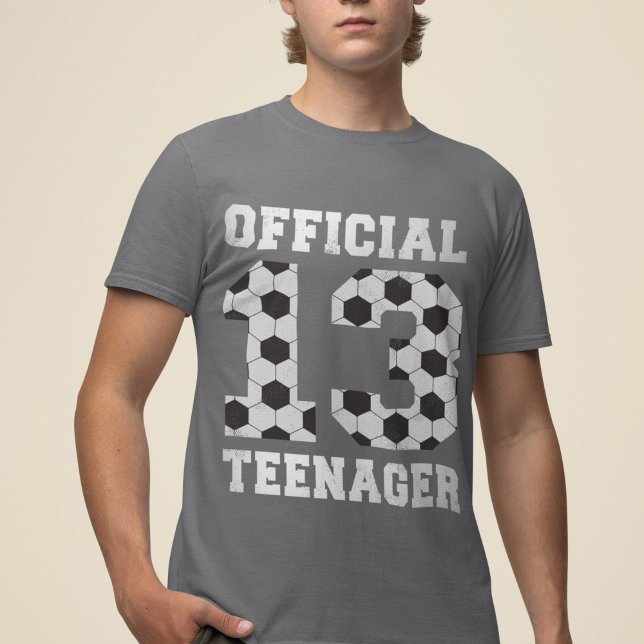 Camiseta Adolescente oficial de 13 años de fútbol por 13 añ (Subido por el creador)