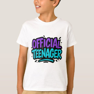 Camiseta Adolescente oficial - Divertido 13 cumpleaños para