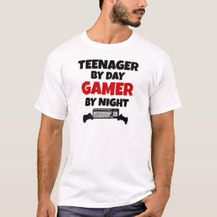 Camiseta Adolescente por jugador de día de noche