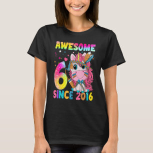Camiseta Adolescentes Chicas de 6 años matan a unicornio bo