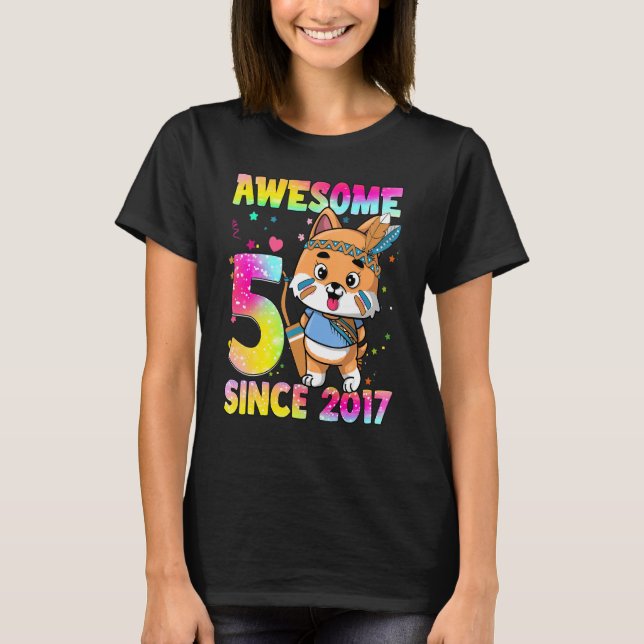 Camiseta Adolescentes de 5 años de edad Chicas de tribal ac (Anverso)