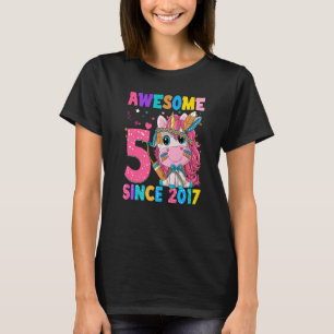 Camiseta Adolescentes de 5 años de edad cortan a Unicorn Bo