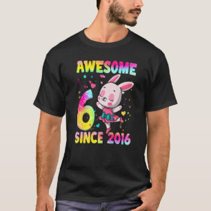 Camiseta Adolescentes de 6 años Chicas de 6 años de edad ma