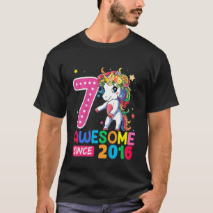 Camiseta Adolescentes de 7 años Chicas de Unicornio