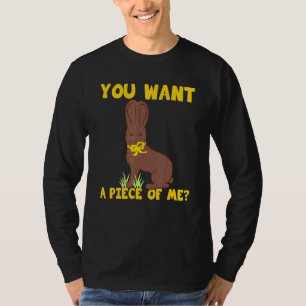 Camiseta Adolescentes de Pascua dicen meme conejito de choc