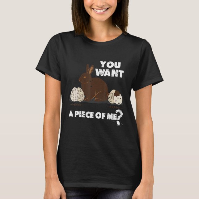 Camiseta Adolescentes de Pascua dicen meme de conejo de cho (Anverso)