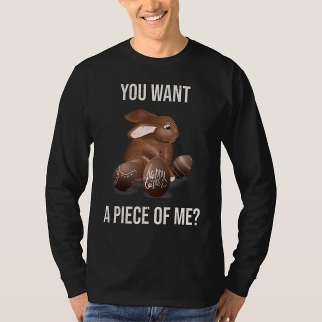 Camiseta Adolescentes de Pascua dicen meme de conejo de cho (Anverso)