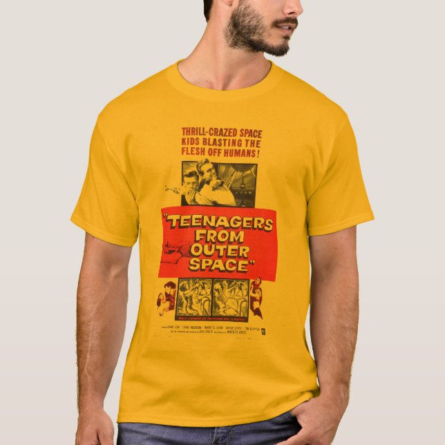 Camiseta Adolescentes Del Espacio Ultraterrestre (Anverso)
