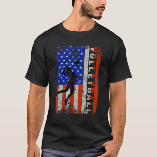 Camiseta Adolescentes mujeres estadounidenses de la Chica d
