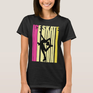 Camiseta Adolescentes Vintage Hielo Patinaje Motivación de