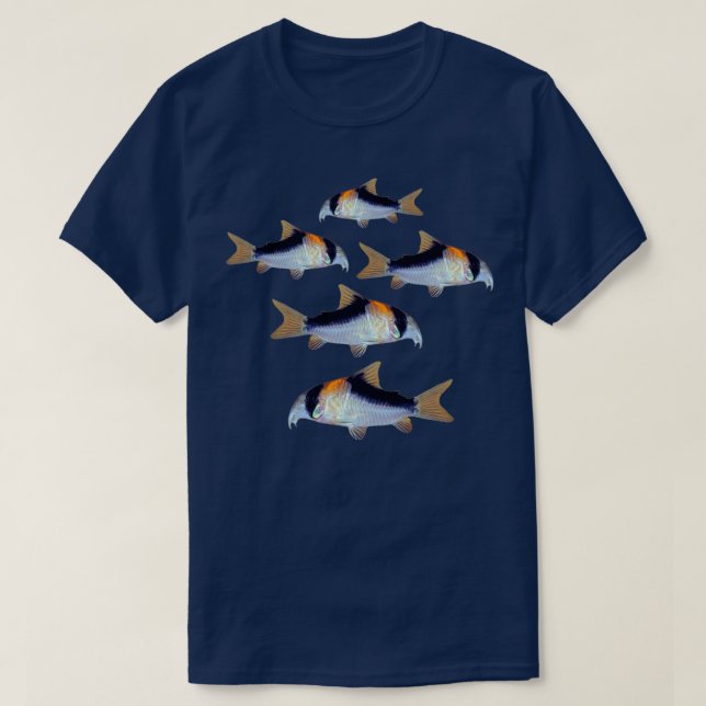 Camiseta Adolfoi Corydoras Catfish Aquarium Fish Lovers Kee (Diseño del anverso)