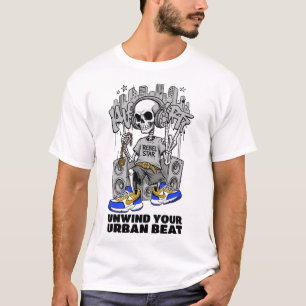 Camiseta ADOM Desenrolla Tu Ritmo Urbano Cráneo
