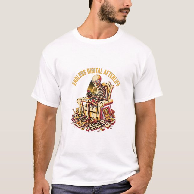Camiseta ADOM Interminable Más Allá Digital (Anverso)