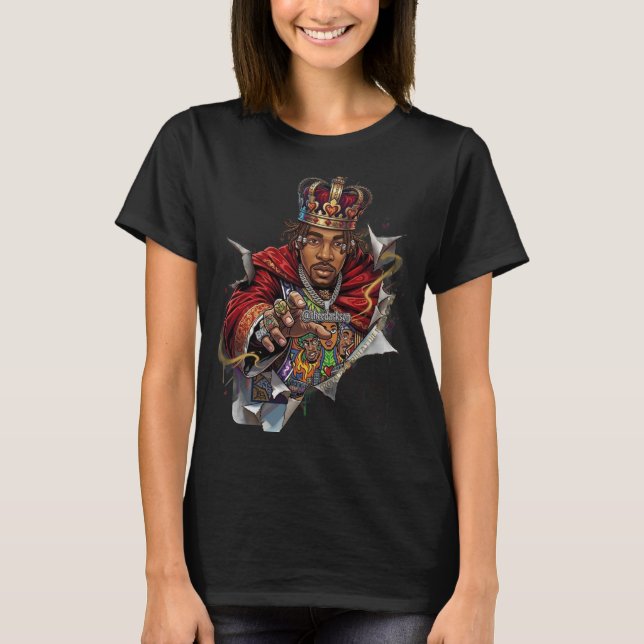 Camiseta ADOM King Playing Card (Anverso)