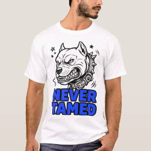 Camiseta ADOM Pitbull Feroz Nunca Domado