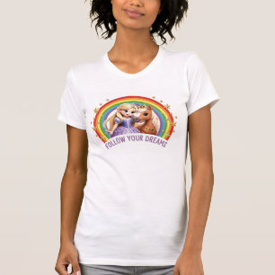 Camiseta ADOM Premium "Sigue tus Sueños" Minimalista Mujere