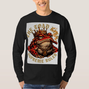 Camiseta ADOM Premium "Toad King" Gráfico Minimalista Manga
