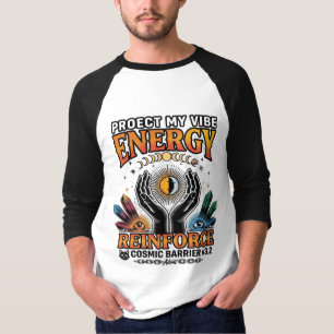 Camiseta ADOM Protege Mi Vibra Barrera de Energía
