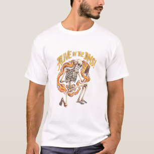 Camiseta ADOM Vivo En El Caos Esqueleto