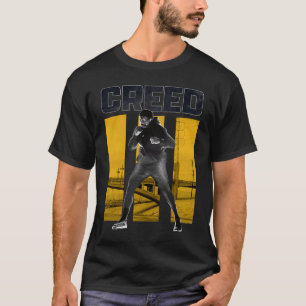 Camiseta Adonis Creed Pose con III amarillo