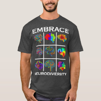 Camiseta Adopción de la neurodiversidad Autismo Concienciac