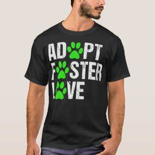 Camiseta Adopción de perro: perros de rescate adoptan la pa