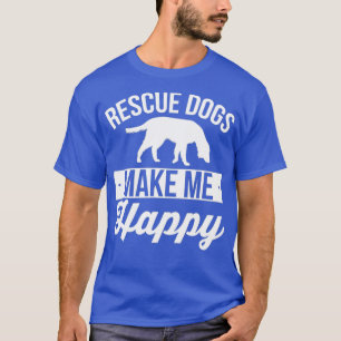 Camiseta Adopción de perro - Rescate de perros con pipa