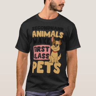 Camiseta Adopción de perros de segunda mano Animales de pri