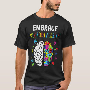 Camiseta Adopción del espectro Neurodiversidad Rompecabezas