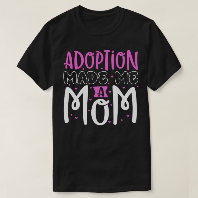 Camiseta Adopción Finalmente mamá adopcion (Diseño del anverso)