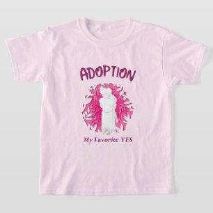Camiseta Adopción Mi Favorito Sí Mamá Adoptiva