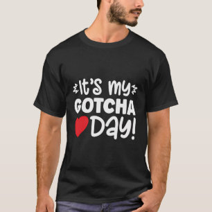 Camiseta Adopción por el día de la adopción de mi gocha Ado