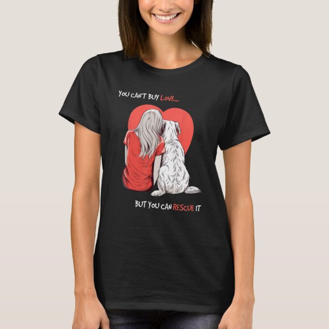 Camiseta Adopt A Dog for Women Men Kids Shirts Adopt A Pet (Anverso)