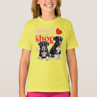 Camiseta ¡Adopta No Tiendas!
