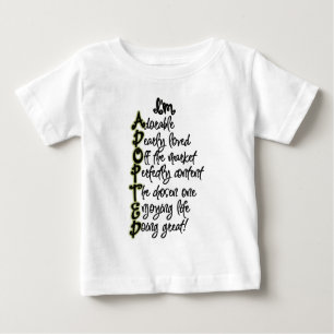 Camiseta adoptada