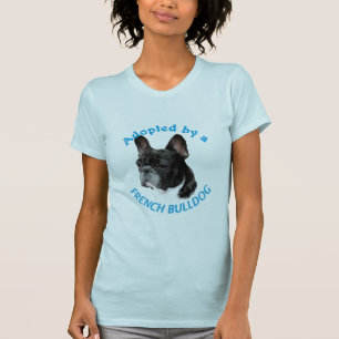 Camiseta Adoptado por un bulldog francés