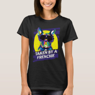 Camiseta Adoptado por un perro de rescate Frenchie Bulldog