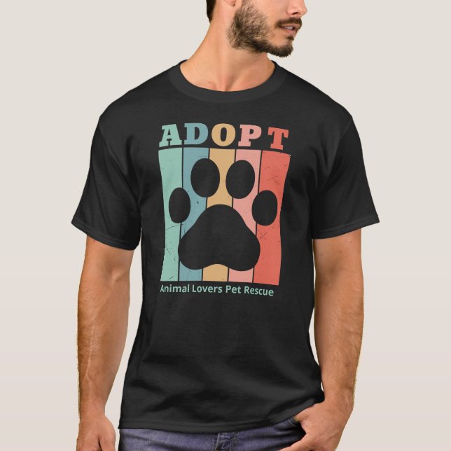 Camiseta Adoptar Costumbre (Anverso)