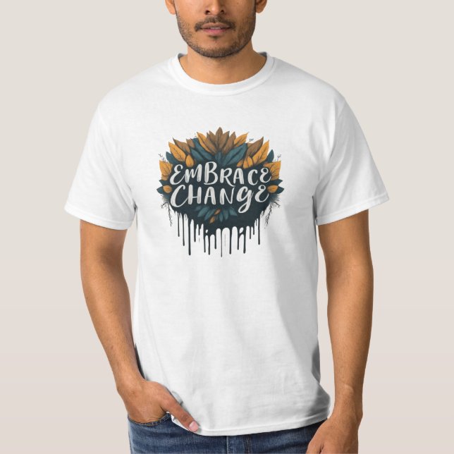 Camiseta Adoptar el cambio (Anverso)