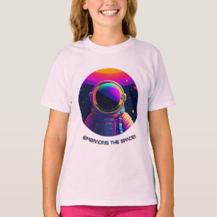 Camiseta Adoptar el Chica espacial