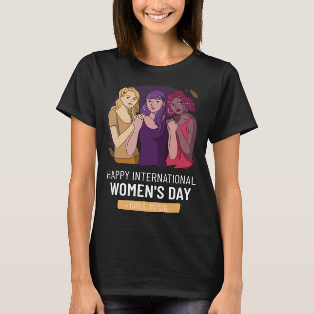 Camiseta Adoptar el Día Internacional de la Igualdad de Gén (Anverso)