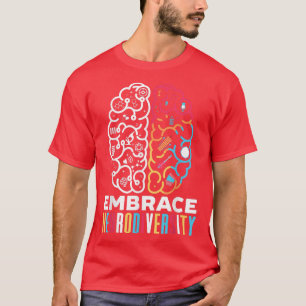 Camiseta Adoptar el diseño de la neurodiversidad Adoptar el